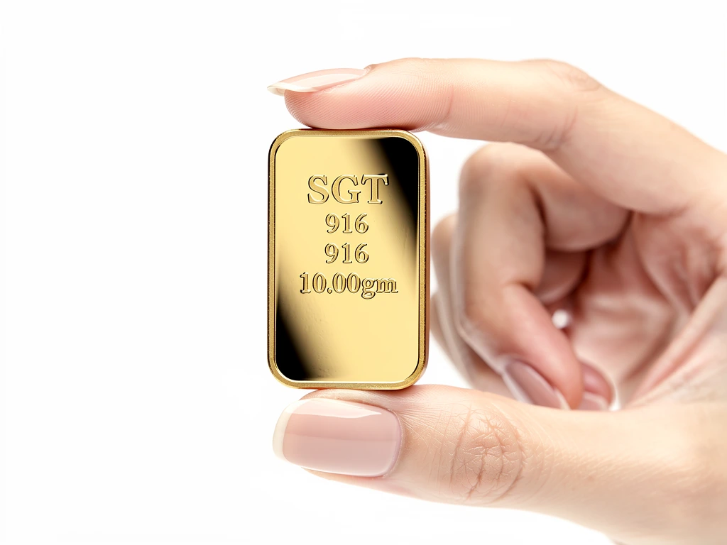 SGT 22K Pure Gold Bar — 10 Gram